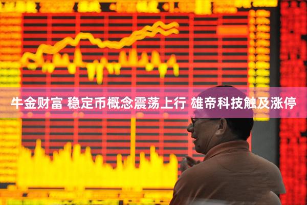 牛金财富 稳定币概念震荡上行 雄帝科技触及涨停