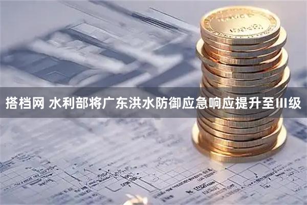 搭档网 水利部将广东洪水防御应急响应提升至Ⅲ级